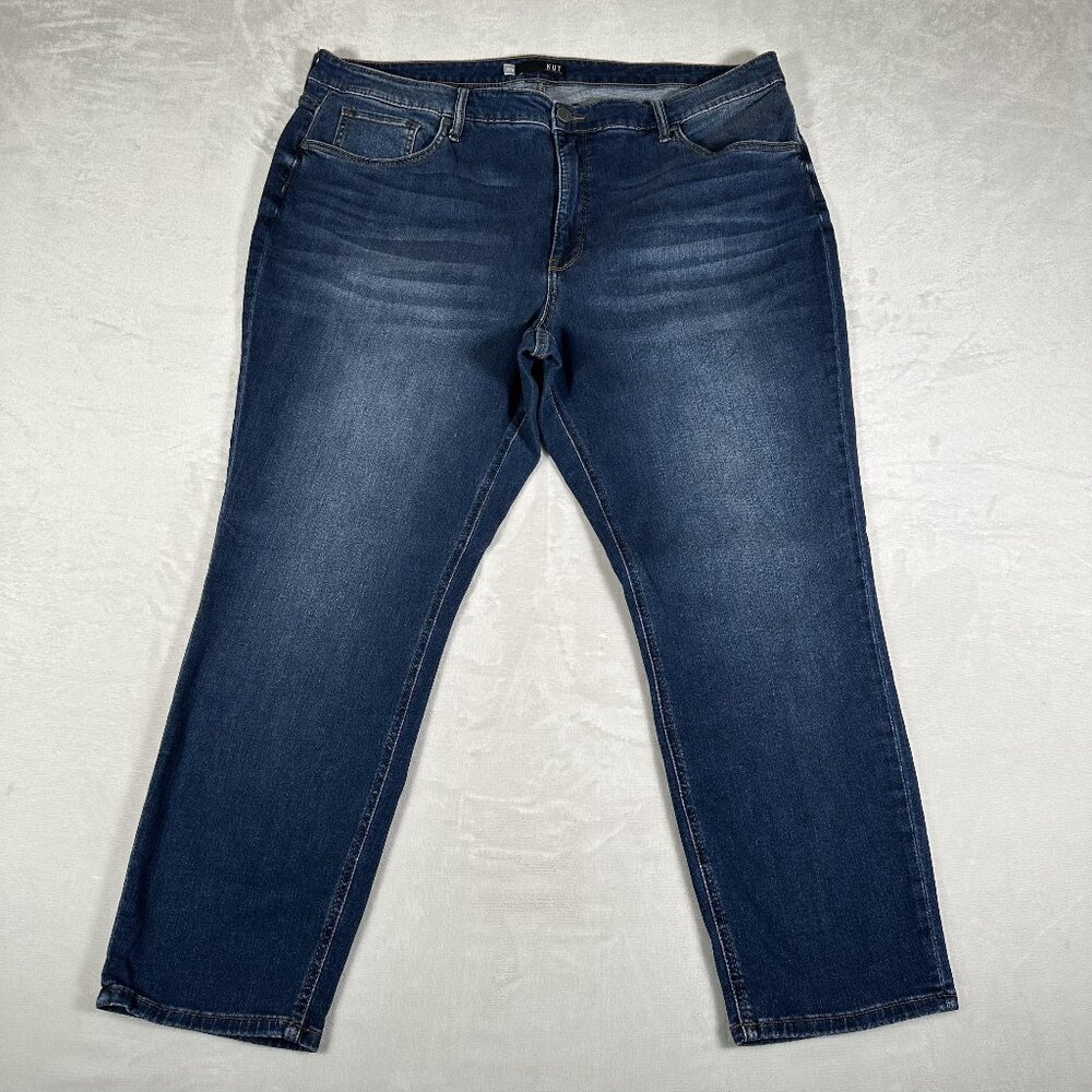 Kut from the Kloth Jeans Women W22 L27 Naomi Girlfriend Ankle Straight High Rise